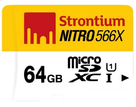 India Desire : Buy Strontium Nitro 64GB 100MB/s UHS-3 Class 10 microsdhc Memory card At Rs 749 From amazon [Selling Price Rs 928]